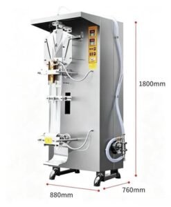  Automatic Sachet Pure Water Packing Machine 500ml In Ghana