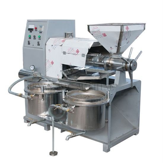 Automatic Integrated Cotton Seeds Peanut Coconut Olive Palm Making Pressing Processing Production Expeller in ghana
