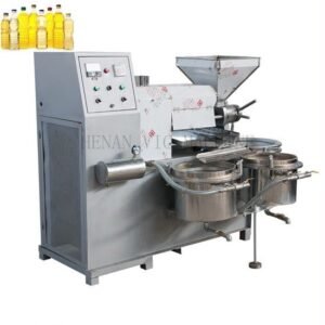 Automatic Integrated Cotton Seeds Peanut Coconut Olive Palm Making Pressing Processing Production Expeller in ghana