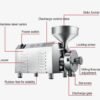 Commercial Grain Powder Pulverizer Nut Small Cocoa Cassava Leaves Sesame Coconut Grinding Equipment Food Grinder Making Machine in ghana Commercial Grain Powder Pulverizer Nut Small Cocoa Cassava Leaves Sesame Coconut Grinding Equipment Food Grinder Making Machine in ghana